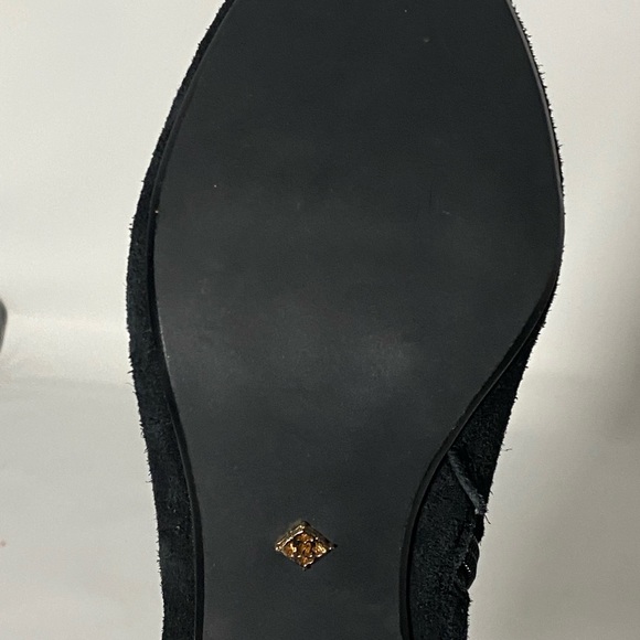 Nanette Lepore Beverly Black Suede Embroidered Short Boots Heels/Women's 7M/NWOT - Picture 9 of 9